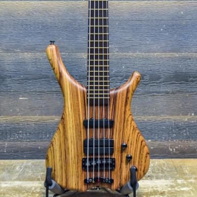 Warwick Infinity SN TCS 5-String Zebrano Body Electric Bass | Reverb