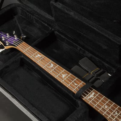 Lindo Electric Bass Guitar Eco Hard Case | Plush Lined with Storage Pockets | Sustainable and Eco-Friendly | Designed in The UK | Grey Fabric Finish (Guitar NOT Included) image 5