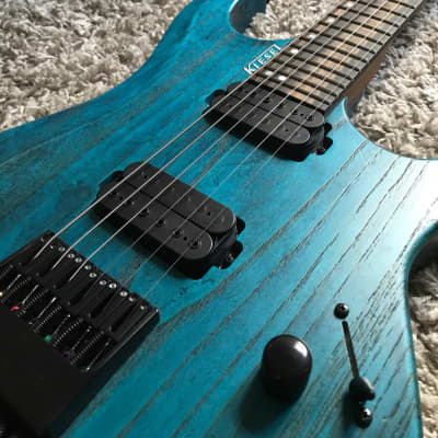 Kiesel Guitars Osiris O6 2018 Translucent Aqua | Reverb