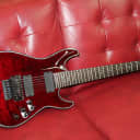 BLOWOUT! Schecter 1812 Hellraiser C7 7 String Electric Guitar Black Cherry Floyd Rose NEW