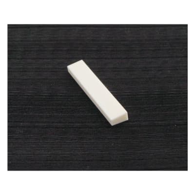 Hosco Trapezoid Bone Nut For Acoustic Guitars 53 x 10 x 4,5/6 mm F-3301 for sale