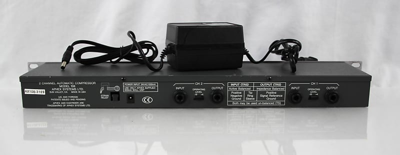 Aphex 108 2チャンネルAUTOMATIC COMPRESSOR Aphex 108 Easyrider