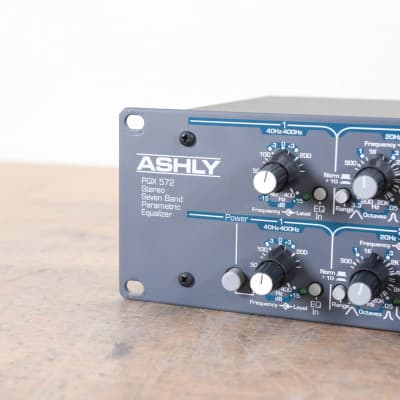 Ashly PQX 572 Stereo Seven-Band Parametric Equalizer (church owned) CG00S4A image 4