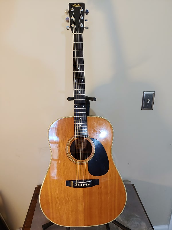ARIA W-20 MIJ Handcrafted Acoustic Guitar | Reverb