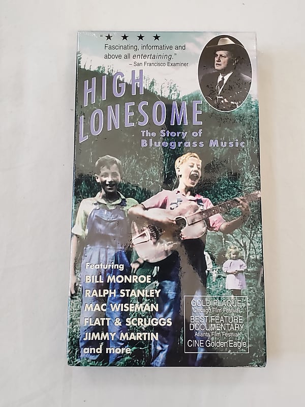 High Lonesome The Story Of Bluegrass Music Sealed VHS Tape