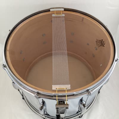 Slingerland 15x12" Marching / Field Snare - Maple shell with Chrome finish  Chrome image 7