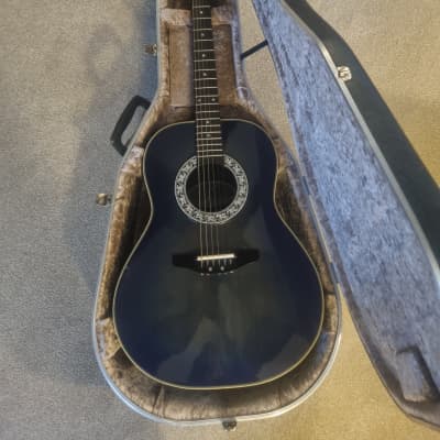 Ovation Pinnacle Series  Electro Accoustic 1991 - Deep Blue image 3