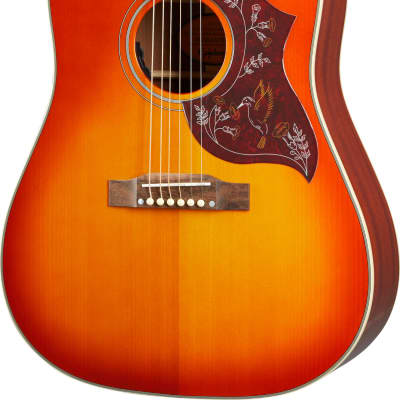 Epiphone Masterbilt Hummingbird Acoustic Guitar Aged Cherry Sunburst Gloss image 2
