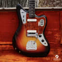 Fender Jaguar 1962 3-Color Sunburst PRE-CBS Clay Dots Vintage Offset Free Shipping 48 CONUS