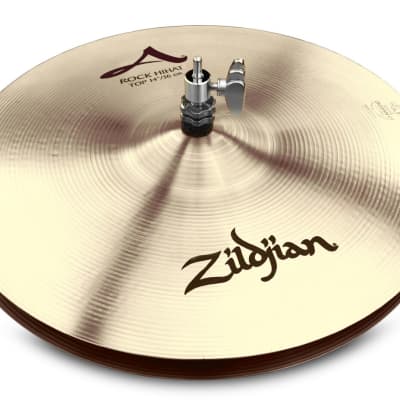 Zildjian A Series 14 inch Rock Hi-Hat Cymbal Set - A0160 - 642388103272 image 3
