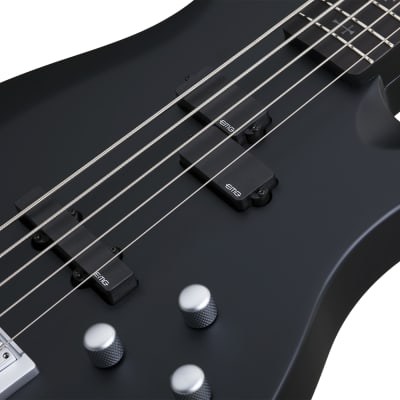 Schecter Johnny Christ-5 Bass Satin Black SBK 5-String Electric Bass + Hard Case Johnny Christ 5 image 8