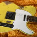NEW! 2022 Fender Custom Shop '60 Reissue Telecaster Custom Heavy Relic Graffiti Yellow - Only 7.2lb