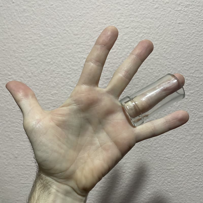 Homemade Whiskey Bottle Glass Slide Reverb