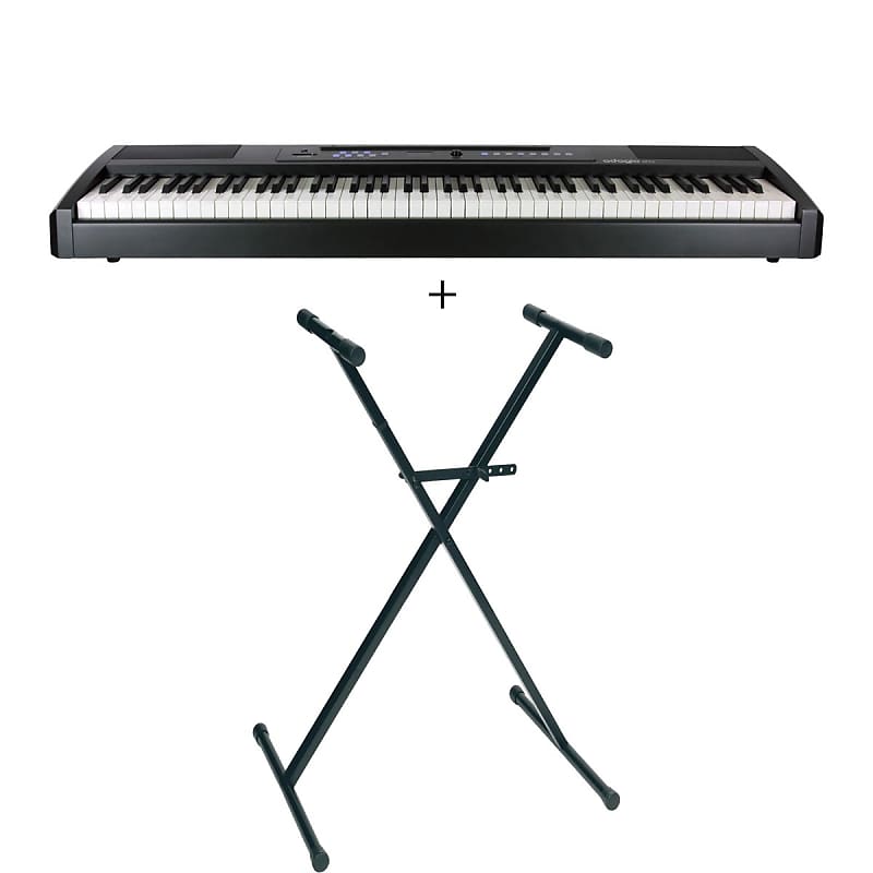 Clavier Piano Numérique Synthétiseur 88 Touches USB Kit Support Banquette  Casque