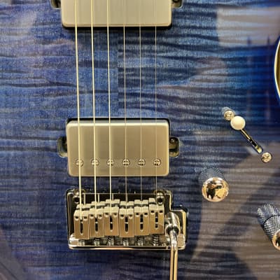 Cort G290 FAT Blue Burst High Performance Guitar Compound Radius Locking Tuners Roasted Maple Neck FREE WRANGLER DENIM STRAP image 6