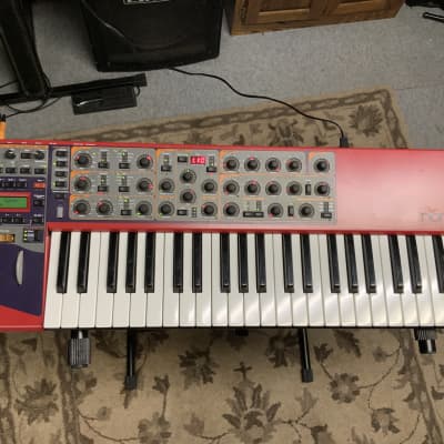 Nord Lead 3 49-Key 24-Voice Polyphonic Synthesizer 2002 - 2007 - Red