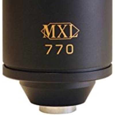 MXL 770 Small-Diaphragm Cardioid Condenser Microphone (Black)