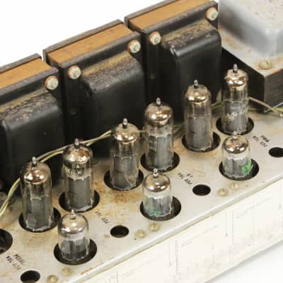 1959 Leslie Type 100GK Model for Gulbransen Vintage Amplifier Hammond Tube Amp 65w 4 Channel Power Amp 100 Isomonic Organ Indigo Studios image 6