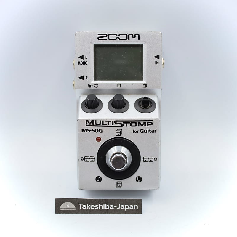 Zoom MS-50G MultiStomp Guitar Multi Effect Pedal 068282 | Reverb