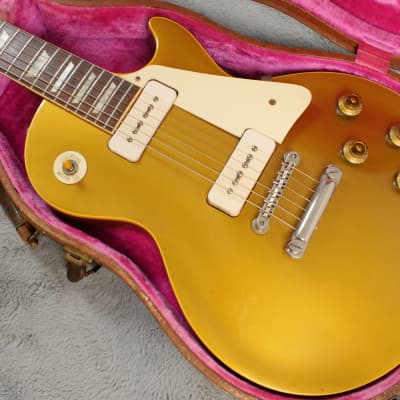 Gibson Les Paul Standard Goldtop Tunomatic late 1955 + OHSC - Near  MINT condition image 2