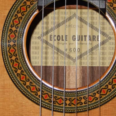 MADE IN 2005 BY EICHI  KODAIRA - ECOLE E600 - LOVELY SOUNDING CLASSICAL GUITAR image 6