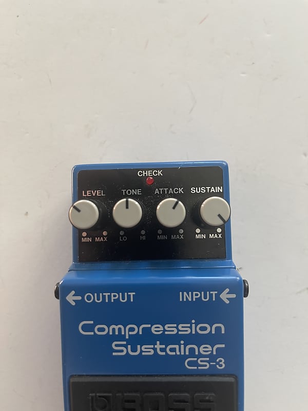 BOSS CS-3 Compression Sustainer 1987 Vintage Guitar Pedal
