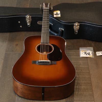 MINTY! 2021 Martin D-18 Acoustic Dreadnaught Guitar 1933 Ambertone + OHSC image 1