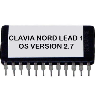 Clavia Nord Lead 1 - Final OS version 2.7 Eprom Rom for Both Keyboard or Rack