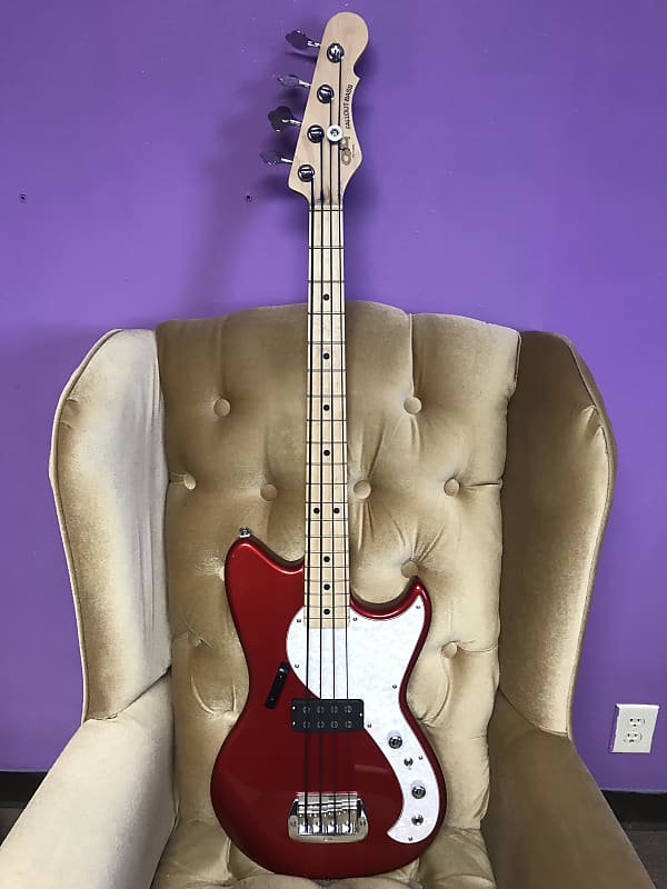 G&L Tribute Series Fallout Bass 2020s - Candy Apple Red image 1