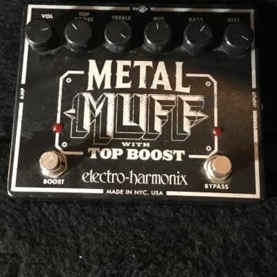 Electro-Harmonix Metal Muff Distortion with Top Boost Made in USA image 1
