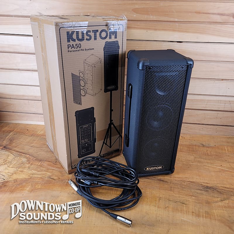 Kustom PA50 Powered Speaker Reverb