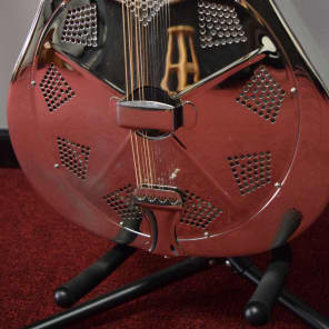 Johnson Resonator Mandolin Metal Body | Reverb