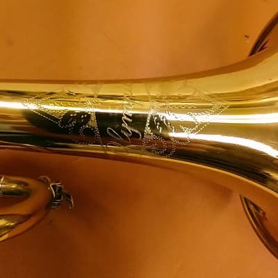 Olympian trumpet 1980s or 1990s - lacquered brass image 8