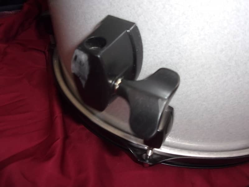 One of 3 Ludwig Floor Tom LEG MOUNT from 13" Questlove Black Reverb