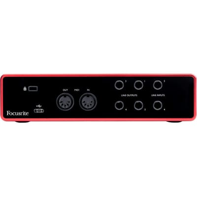 Focusrite Scarlett 4i4 3rd Gen USB Audio Interface with Software Bundle image 2