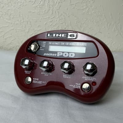 Line 6 POD xt Red Kidney Bean with FBV shortboard MkI | Reverb