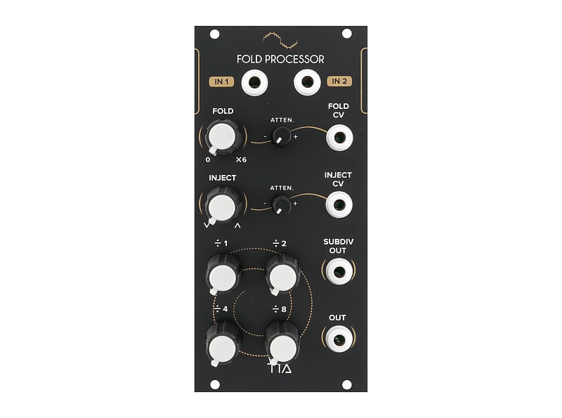 Tiptop Audio Fold Processor (Black)