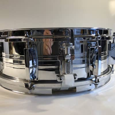 Yamaha Snare Drum SS - 55OMA 1970’s - 1980’s Chrome image 3