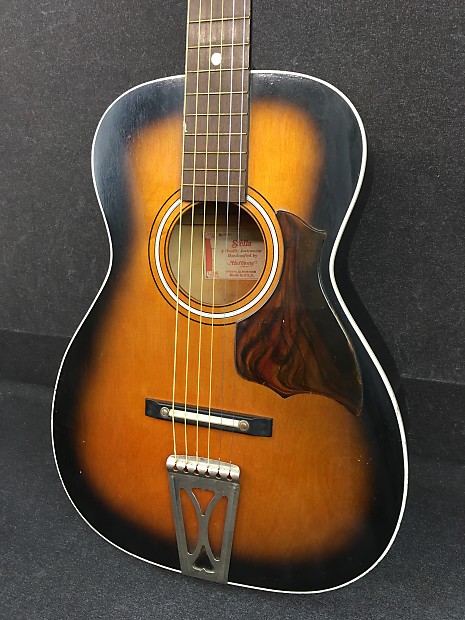Harmony stella guitar store h6130