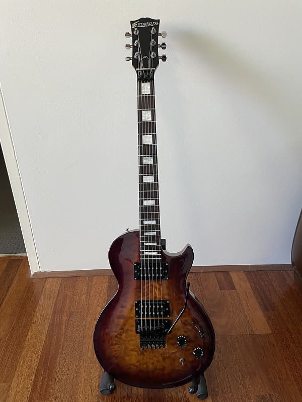 Edwards by ESP E-LP QT Les Paul Type with Schaller Floyd