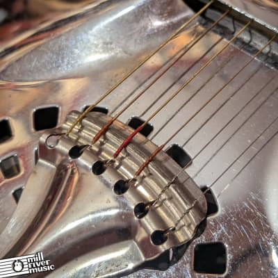 OMI Squareneck Dobro Resonator Vintage 1967-70 w/ Hard Case image 7