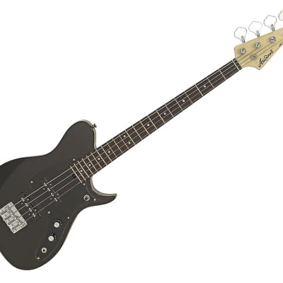 Aria Pro II Bass, Medium Scale, Active, Magna Series, Black, 1990s 