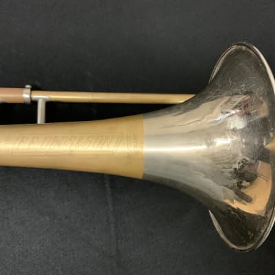 F.E. Olds Studio Model Trombone Vintage Late 40s-Early 50s  Los Angeles - Raw Brass image 1