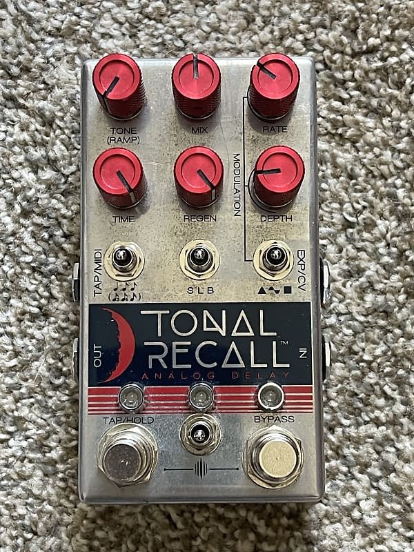Chase Bliss Audio Tonal Recall ディレイ Chase Bliss Audio Tonal Recall - デジタル制御ながらアナログ