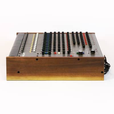 1970s Sound Workshop 1280B Vintage Original SW 1280 B Analog XLR Sidecar Mixer Mixing Summing Console w/ 8 EQ & 12 MicPres API image 6