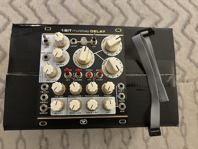 Feedback Modules 1 Bit Multitap Delay - Black | Reverb UK
