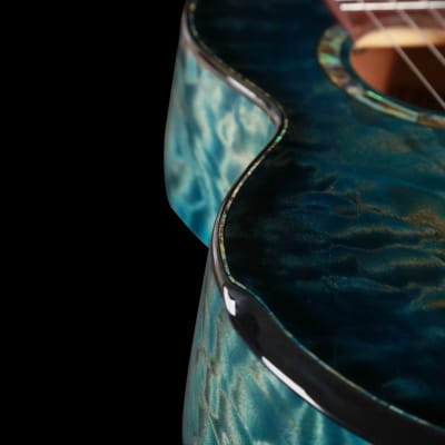 custom curly maple tenor concert ukulele with bag 2021 image 4