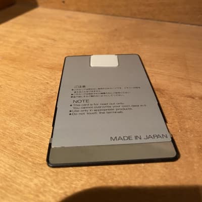 Roland Memory Card PN-D50-00  1987 silver image 2
