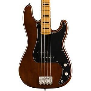 Fender Squier Classic Vibe 70s Precision Bass Guitar - Walnut image 1