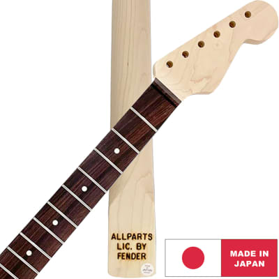 NEW Allparts Licensed by Fender® SRO-W Replacement Neck for Stratocaster 22 Frets